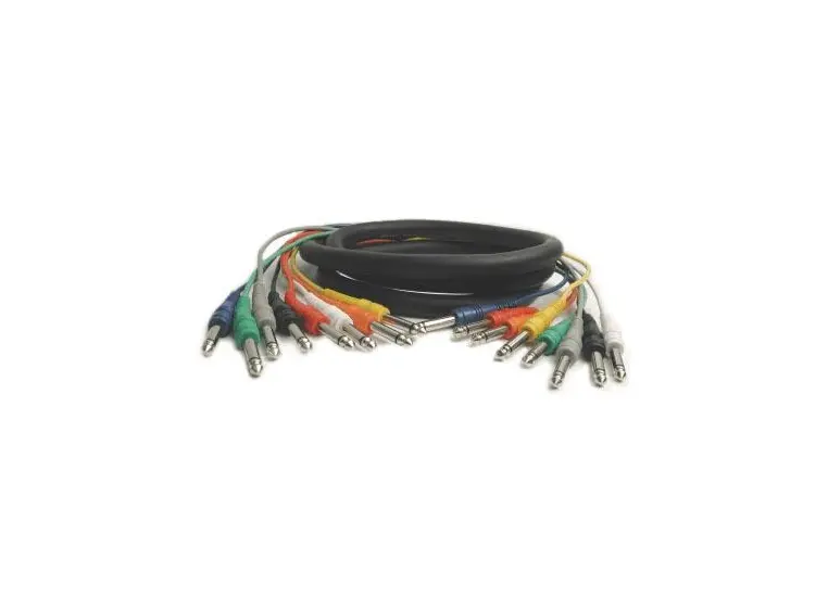 Hosa CPP802 kabel 8 x J/J 2 m 